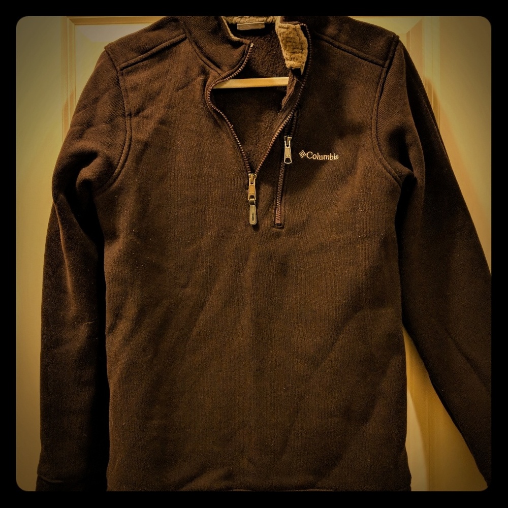 Mens M Columbia Pullover